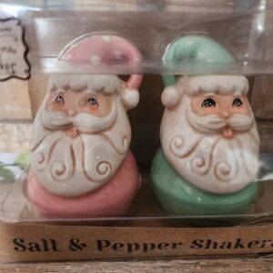 Johanna Parker Santa Salt and Pepper Shakers
